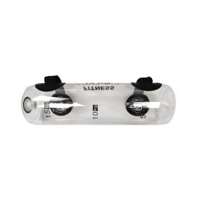 Transparent Fitting Water Bag Water Injection Weight-bearing Soft Dumbbell Portable Energy Pillar Strength Training Inflatable Weight Lifting Bag (Option: 15KG Inflator)