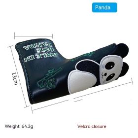 Golf Straight Bar Putter Sleeve (Option: Panda Style)