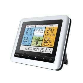 Temperature and humidity weather station (Option: White-EU)