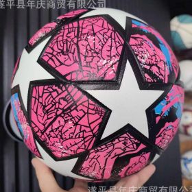 Thickened Cloth Sticker Liner Champions League No 5 Football (Option: Dark Violet-Ball 5)