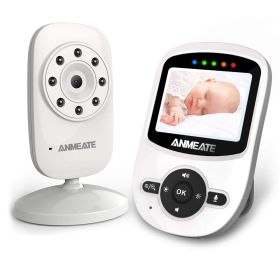 Video Baby Monitor with Digital Camera (Color: White)