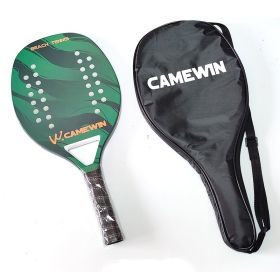 Beautiful Beach Appearance Sports Board Tennis Racket (Color: green)