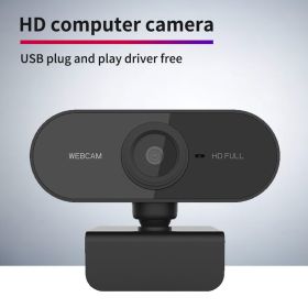 1080P Microphone-Rotatable-Cameras (Color: Black)