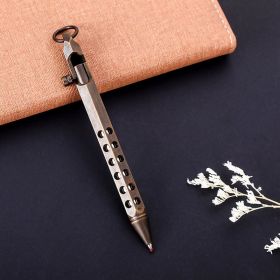 Retro 6-angle Machine Signature Roller Pen (Option: 0.5MM-Retro Black)