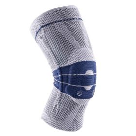 Basketball Sports Kneecaps Running Device (Option: L-Gray And Blue 1 Piece)